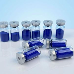 Poudre de peptide de cuivre GHK-Cu de qualité supérieure, poudre lyophilisée GHK-CU haute pureté, flacon de 20 mg, matières premières cosmétiques, fourniture d'usine - Product Image 3