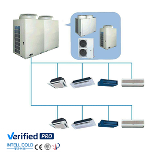 ระบบแอร์แบบแคาสเซ็ต VRF มัลติสปลิต ยูนิตภายในอาคาร 4 ทิศทาง ระบบปรับอากาศกลาง  พร้อมอุปกรณ์เชื่อมต่อ  ใช้สารทำความเย็น R410a แบบหลายโซน - Product Image 1