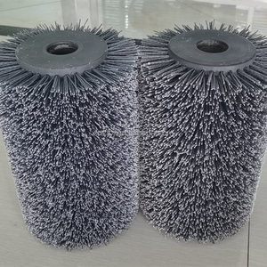 <span class=keywords><strong>Brosse</strong></span> de ponçage de rouleau d'industrie abrasive de broyeur de travail du bois pour le polissage - Product Image 3