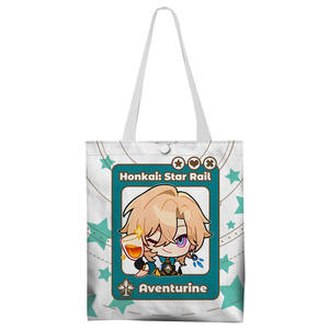 Mercancía de Anime y Videojuegos, Bolsa de Compras de Lona 2D, Chica Mágica, Chica Alegre, Fiesta Audaz, Luciérnaga, Fuegos Artificiales - Product Image 3