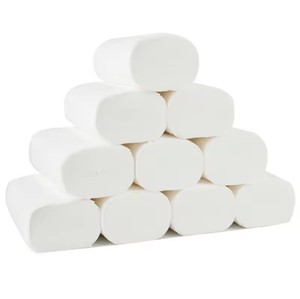 Lujo 1/2/3/4 capas suave fuerte respetuoso con el medio ambiente rollo de papel higiénico de alta calidad pulpa de madera virgen desechable lavable 5,0 - Product Image 1