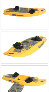 Planche de surf électrique tout-terrain 40 km/h pour lac et océan, jet board portable avec batterie amovible et coque en PE - Product Image 5