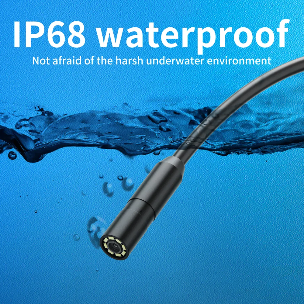 2023 new arrival 8 mm soft cable 960P ipad iphone Inspection Camera Endoscope Pipe Hot Sales ios Endoscope Camera Industrial