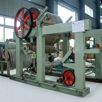 Chaîne de production de papier hygiénique à partir de déchets de papier, 787 mm, 1-2 TPD, petite échelle, pour la fabrication de papier toilette sanitaire
