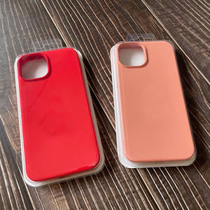 Pour <span class=keywords><strong>iPhone</strong></span> Apple 16 étui en TPU Logo personnalisé couverture en Silicone liquide coque arrière en silicone microfibre pour <span class=keywords><strong>iPhone</strong></span> 16 15 14 13 12 - Product Image 1