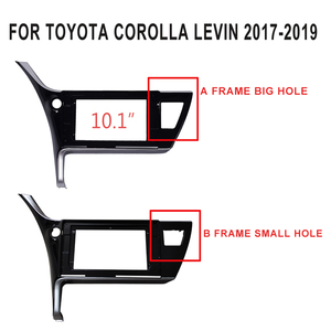Thiết Bị Phát Thanh Xe Hơi 10.1 Inch Dành Cho TOYOTA Corolla Levin 2017-2019 Đầu DVD <span class=keywords><strong>GPS</strong></span> Mp5 Android Player Bảng Điều Khiển 2 Din Khung Vỏ - Product Image 2