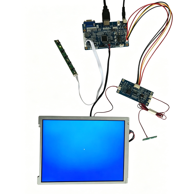 10.4 Inch 1024x768 1000 Cd/m2 High Brightness LCD Outdoor Sun-light Readable Display with Light Sensor(Optional)