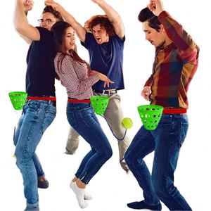 Nouveau jeu de balle oscillante - Jeu de seau de fête pour l'entraînement de la coordination œil-taille - Product Image 1