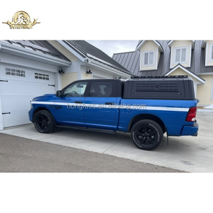 Tapa Rígida Inteligente HF Custom para Camioneta <span class=keywords><strong>Ford</strong></span> F-150 2020 2021 2022 de 6.5 pies, Cubierta Superior de Aluminio para Camioneta de 5.5 pies, Tipo Camper Shell - Product Image 3
