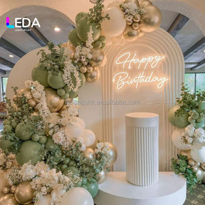 LEDA Soporte Redondo Blanco para Decoración de Pasteles, Pedestal, Plinto, Equipo para Mesa, Cilindro, Pilares para Bodas y Eventos - Product Image 1