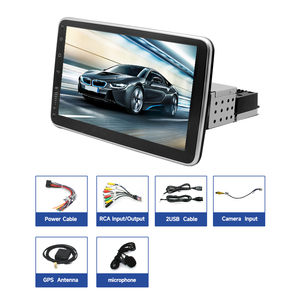 Reproductor Multimedia Android Universal de <span class=keywords><strong>1</strong></span> Din y 10.<span class=keywords><strong>1</strong></span> Pulgadas con DVD para Coche, <span class=keywords><strong>Radio</strong></span> Giratoria 360 Grados - Product Image 5