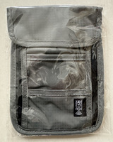 Dompet Paspor Anti Maling RFID Unai, Tahan Air, Bahan Nilon, Modis, Portabel, Ringan, Semua Musim, Tas Selempang Leher untuk Perjalanan