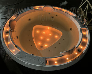 Bain à remous extérieur rond Jacuzziss, <span class=keywords><strong>baignoire</strong></span> extérieure, spa encastré, piscine à remous, <span class=keywords><strong>baignoire</strong></span> extérieure, spa <span class=keywords><strong>balnéothérapie</strong></span> - Product Image 5