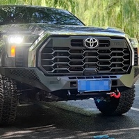 Vente en gros de barres de protection 4x4 de haute qualité en acier noir, clips de pare-chocs avant pour TUNDRA HILUX Pajero L200 2022+, mise à niveau de la protection du véhicule