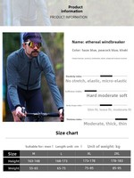 Veste de cyclisme coupe-vent sportive pour homme printemps/automne pour VTT et vélos de route