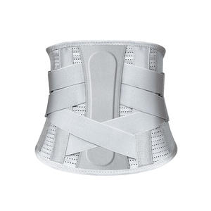Ceinture de soutien lombaire respirante avec plaque en acier pour la protection de la taille, équipement de rééducation, taille M L XL - Product Image 3