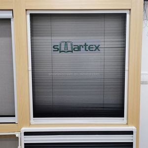 Lucernario zanzariera zanzariera teca finestre scorrevoli visione balcone plissettata poliestere finestra schermo - Product Image 2