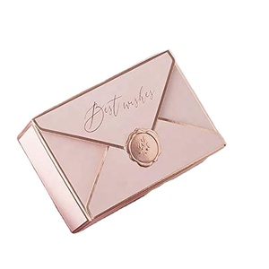 Cajas de regalo de embalaje de chocolate lindo verde Galleta Favores DE BODA románticos - Product Image 5