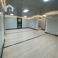 Maison modulaire moderne de 20 pieds, extensible, en conteneur, avec salle de bain et cuisine équipées, bureau préfabriqué, maison détachable, maison mobile
