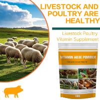 Poudre de vitamine AD3E pour le supplément de booster de croissance de bétail/volaille bovins et ovins, booster d'oeufs, améliore l'immunité couramment