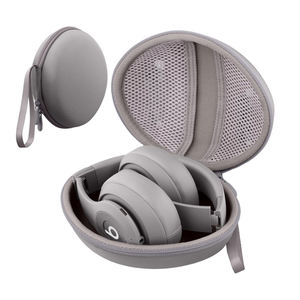 Organisateur de transport pour Beats Studio <span class=keywords><strong>Solo3</strong></span> Sony pour casque Bose QC pochette de rangement à glissière Compatible divers casques - Product Image 1