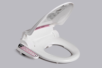 Couvre-siège de toilette bidet électrique 660W avec massage à bulles pour l'hygiène féminine, idéal pour l'hôtellerie