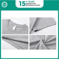 T-shirt de haute qualité 180 g/m² 100 % coton, taille plus, impression numérique personnalisée, logo uni, col rond, t-shirt unisexe, t-shirt oversize pour homme