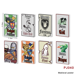 Moc fjpj040 Thờ<span class=keywords><strong>i</strong></span> Trung Cổ quân sự lâu đà<span class=keywords><strong>i</strong></span> Só<span class=keywords><strong>i</strong></span> hiệp sĩ Poster phụ kiện khố<span class=keywords><strong>i</strong></span> xây dựng phần thưởng muốn thông báo in gạch đồ chơ<span class=keywords><strong>i</strong></span> - Product Image 3