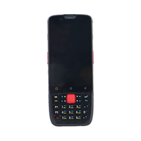 Escáner de código de barras BLE industrial para exteriores, lector de mano Android PDA NFC RFID, Memoria 4G inalámbrica para transporte logístico Stock