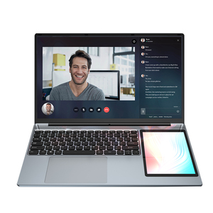 Thương hiệu mới biểu tượng tùy chỉnh kép máy tính xách tay máy tính xách tay N100 16GB DDR4 512GB SSD siêu mỏng 15.6 + 7inch đôi màn hình máy tính xách tay máy tính - Product Image 3