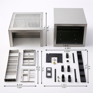 Caja de procesamiento de chapa de acero inoxidable personalizada, caja de instrumentos, aleación de aluminio, carcasa de metal - Product Image 5