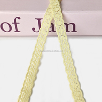 Ruban Jacquard Élastique Creux en Spandex/Nylon de 1,0 cm, Confortable et Doux pour la Peau, Idéal pour les Accessoires Vestimentaires, les Perruques et les Rideaux