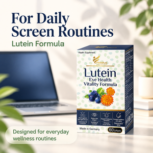 FitAltus Lutein <b>Eye</b>-<b>Brightening</b> Element 60 Capsules Made in Germany Natural Vision Support - Product Image 4