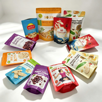Pochette refermable pour aliments pour bébés, pour céréales de riz, purée de fruits, emballage