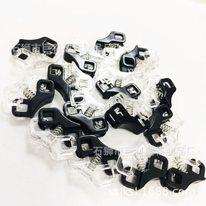 Black And White <b>Spring</b> Buckle 13X18Mm <b>Clip</b> Buckle Durable Bag Accessories - Product Image 2
