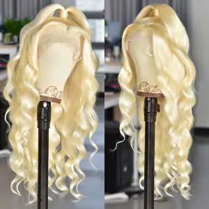 Wholesale 613 Blonde Lace Wigs Human Hair,30 Inch 613 Lace Wig Human Hair 613 Wig,Cheap Brazilian Human Hair Lace Wigs