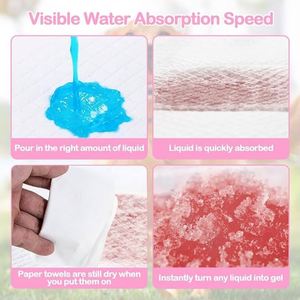 Accessoires pour animaux de compagnie en gros : Tapis absorbant rose à séchage rapide pour animaux, imprimé, OEM, jetable, pour chiots et chiens - Product Image 4