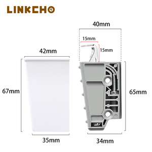 Linkcho cao cấp ABS hệ thống treo nhựa Kệ khung treo tủ bếp móc áo mã dễ dàng cài đặt tủ treo - Product Image 4