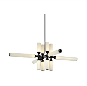 Hot Sale Glass Tube Pendant <b>Lights</b> Living Room Bedroom Designer Minimalist Nordic <b>Lights</b> <b>Chandelier</b> - Product Image 6