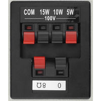 Altavoz de Columna XIDLY IP65 Impermeable de 4 Pulgadas y 100V para Sistemas de PA en Exteriores, Iglesias, Escuelas, Mezquitas e Instalaciones Comerciales