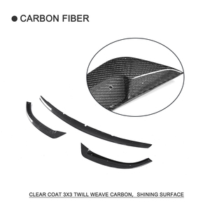 Lèvre avant de pare-chocs Sport en Fiber de carbone ZS C238 pour <span class=keywords><strong>Mercedes</strong></span> E200 E400 E500 coupé 2 portes 2017-2019 - Product Image 5