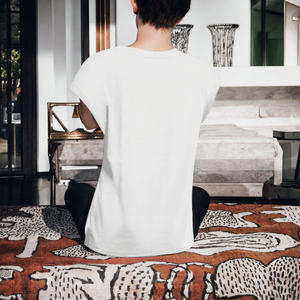 Nueva llegada de impresión personalizada sin mangas de cuello redondo de las mujeres camiseta 3D de verano de punto al por mayor de La T-Shirt-A4019918 - Product Image 3