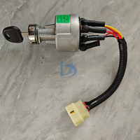 COMMUTATEUR D'EXCAVATEUR ASSY KEY 60070-96-00002 600709600002 pour Shantui SE215 SE240 SE350 EXCAVATOR Key Switch