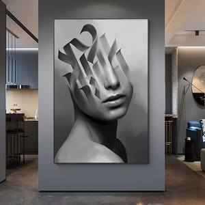 Decorazione Casa Personalizzata, Lussuosa Calligrafia Islamica Araba, Dipinto a Olio Astratto con Texture, Grande Opera d'<span class=keywords><strong>Arte</strong></span> su Tela Dipinta a Mano - Product Image 2