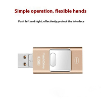 Flash Drive Metal USB 3.0 Type-C Longima dengan Logo & Warna yang Dapat Disesuaikan, Chip GradeA, Kapasitas 1GB-2TB untuk Android/PC/Tablet