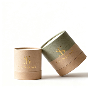 Tubo <span class=keywords><strong>de</strong></span> embalaje <span class=keywords><strong>de</strong></span> velas personalizado | <span class=keywords><strong>Caja</strong></span> cilíndrica <span class=keywords><strong>de</strong></span> cartón impresa para portavelas - Product Image 5
