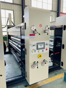 Hộp carton Máy làm flexo 2 3 4 Màu sắc máy in các tông sóng máy in slotter cho carton Maker - Product Image 4