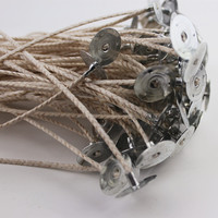 Umwelt freundliche Kerze Cotton Wick Bio für DIY Eco Candle Dochte Natürliche Baumwoll dochte für Sand wachs