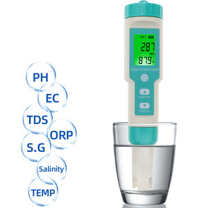 7 in 1 PH/TDS/EC/ORP/S.G/Salzgehalt/Temperatur messgerät für Trinkwasser becken Hydro ponik für Labor aquarium - Product Image 2