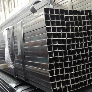 Tuyau noir recuit, section personnalisée pour la décoration de la construction, certifié <span class=keywords><strong>ISO</strong></span> - Product Image 3